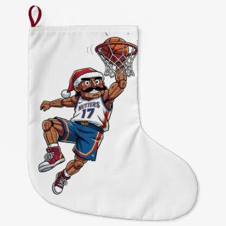 Grande Chaussette De Noël Casse-Noisette Baseball Noël 2026 Fêtes Sports