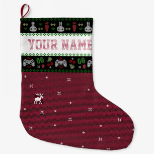Grande Chaussette De Noël Chandail de Noël moche Suspect Celery™