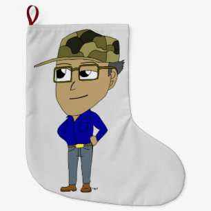 Grande Chaussette De Noël chibi