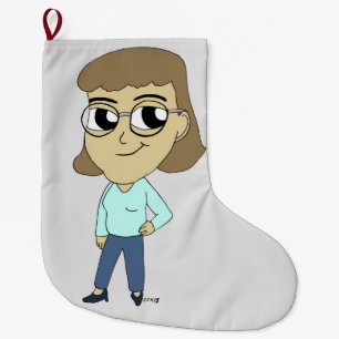 Grande Chaussette De Noël chibi