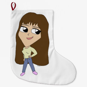 Grande Chaussette De Noël chibi