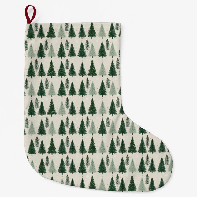 Grande Chaussette De Noël Christmas Tree (Devant)
