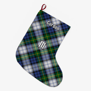Grande Chaussette De Noël Clan Gordon habiller Tartan Noël Stocker
