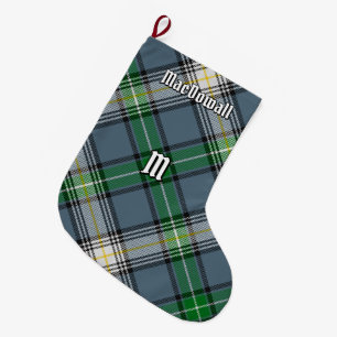 Grande Chaussette De Noël Clan MacDowall Tartan