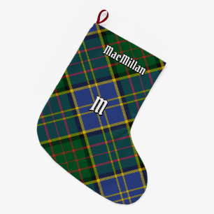 Grande Chaussette De Noël Clan MacMillan Chasse Tartan