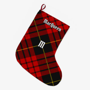 Grande Chaussette De Noël Clan MacQueen Tartan