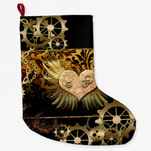Grande Chaussette De Noël Coeur vapeur