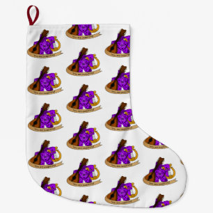 Grande Chaussette De Noël Conception des dés de série