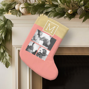 Grande Chaussette De Noël Créez votre propre collection photo Mariage Monogr