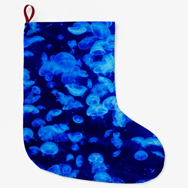 Grande Chaussette De Noël Écran de méduse (Devant)