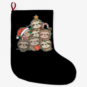 Grande Chaussette De Noël Église de Sloth