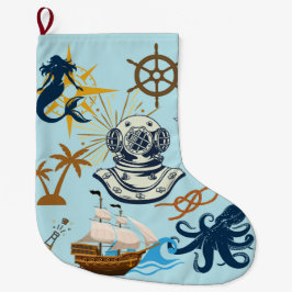 Grande Chaussette De Noël Enterrement de vie de garçon nautique