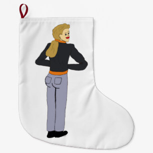 Grande Chaussette De Noël fille