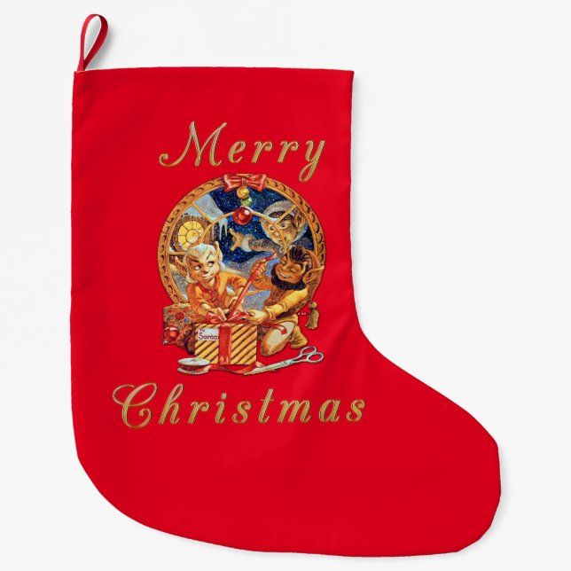 Grande Chaussette De Noël Forfait dernier (Devant)
