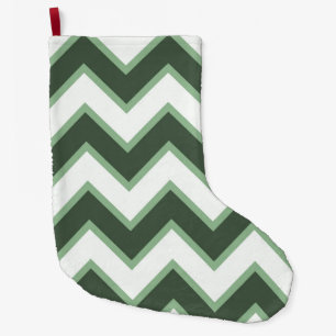 Grande Chaussette De Noël Fromage blanc vert à la menthe