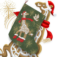 Gingerbread Giraffe/Dove Grand magasin de Noël