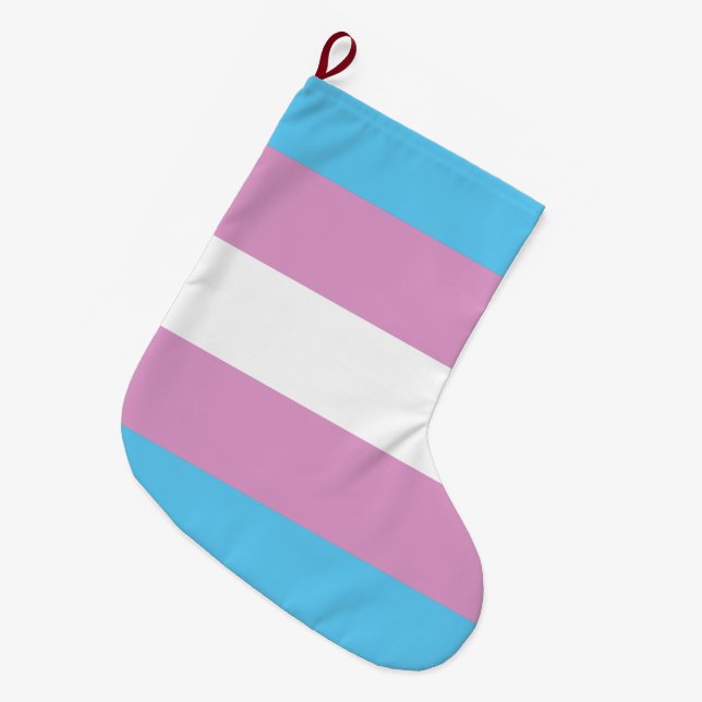 Grande Chaussette De Noël Indicateur de la tarification trans (Devant (Accrochage))