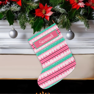Grande Chaussette De Noël Joyeux Noël et voeux pour les pulls moches