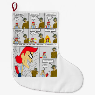 Grande Chaussette De Noël L'as-tu fait ?