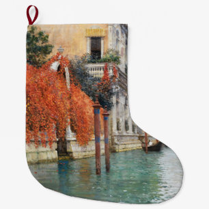 Grande Chaussette De Noël Le Grand Canal à Venise (par Vincenzo Caprile)