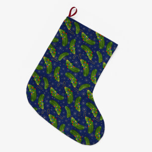 Grande Chaussette De Noël Le pickle de Noël
