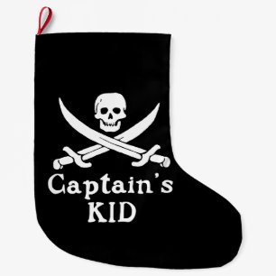 Grande Chaussette De Noël L'enfant du capitaine