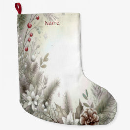Grande Chaussette De Noël Lieu de Noël