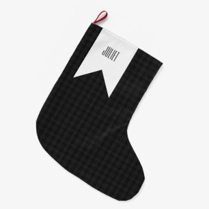 Grande Chaussette De Noël MacKay Marled Tartan Plaid Motif écossais
