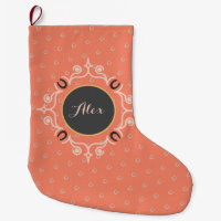 Monogramme équestre Lucky Horseshoe Motif