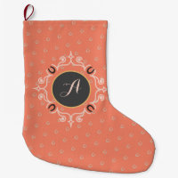 Monogramme équestre Lucky Horseshoe Motif