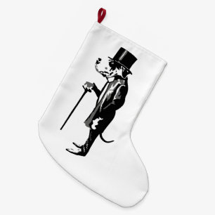 Grande Chaussette De Noël Monsieur Grand Danois