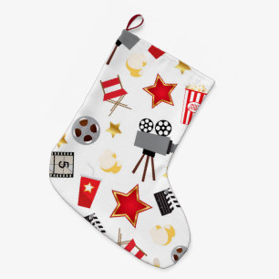 Grande Chaussette De Noël Motif d'amant de film