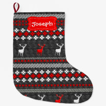 Motif festif de cerfs scandinaves amusant