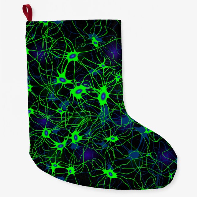 Grande Chaussette De Noël Neuron City Stocking (Devant)