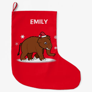 Grande Chaussette De Noël Noël 2-Sided personnalisable gigantesque Wooly