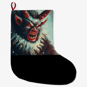 Grande Chaussette De Noël Noël Krampus 3