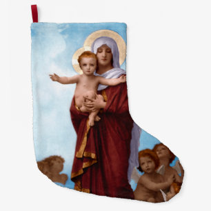 Grande Chaussette De Noël Notre-Dame des Anges par William-Adolphe Bouguere