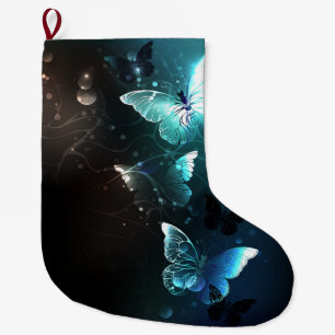Grande Chaussette De Noël Papillons de nuit