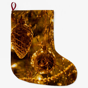 Grande Chaussette De Noël Pine de Noël