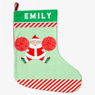 Grande Chaussette De Noël Pom-pom girl