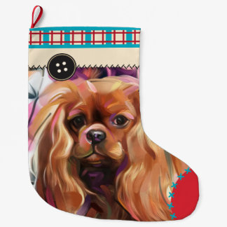 Grande Chaussette De Noël Réservation de Noël Ruby Cavalier| vérificateur
