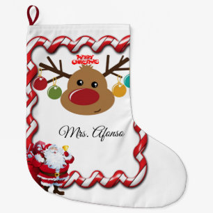 Grande Chaussette De Noël Réservoir de Noël, Rennes