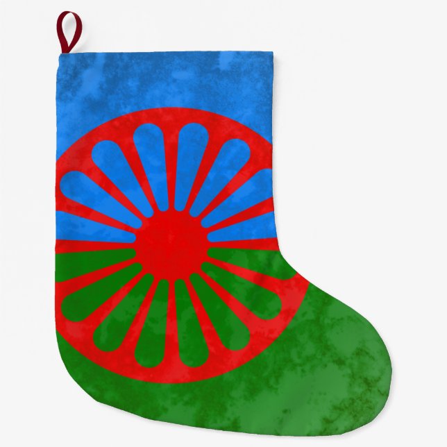 Grande Chaussette De Noël Romani (Devant)