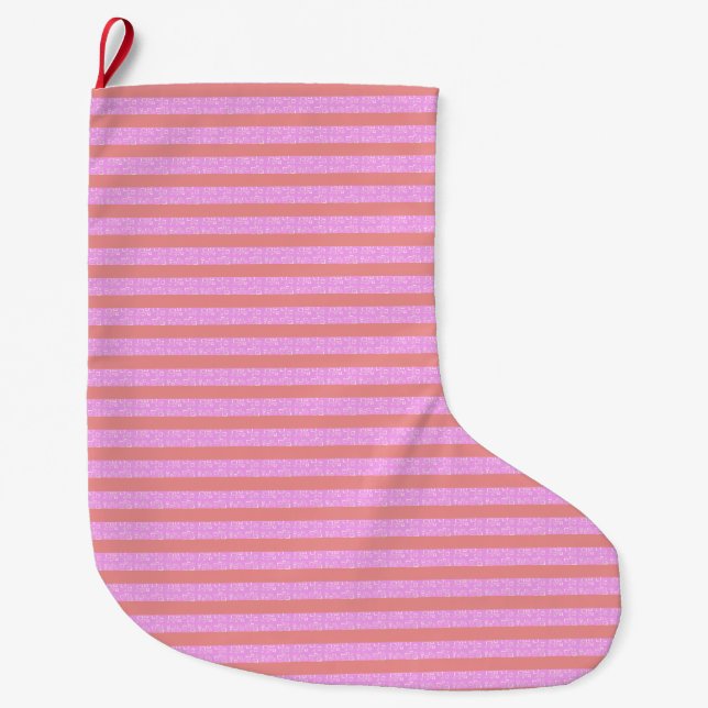 Grande Chaussette De Noël Stockage de Noël (Devant)