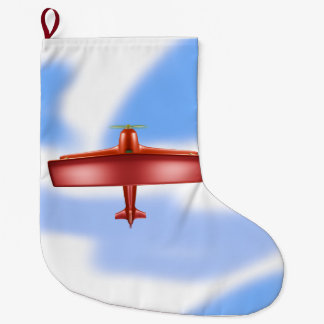 Grande Chaussette De Noël Stockage de Noël en aviation
