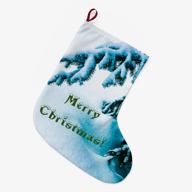 Grande Chaussette De Noël Stocking de Noël (Devant (Accrochage))