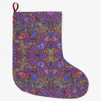 Grande Chaussette De Noël Stocking-Heaflow bohème