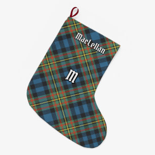 Grande Chaussette De Noël Tartan ancien du clan MacLellan