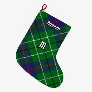 Grande Chaussette De Noël Tartan du clan Duncan