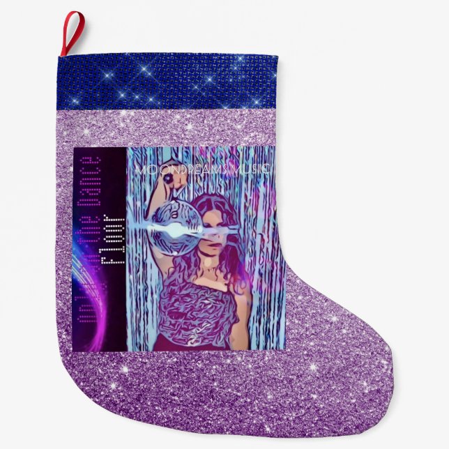 Grande Chaussette De Noël Uniquement sur le Dance Floor (Devant)